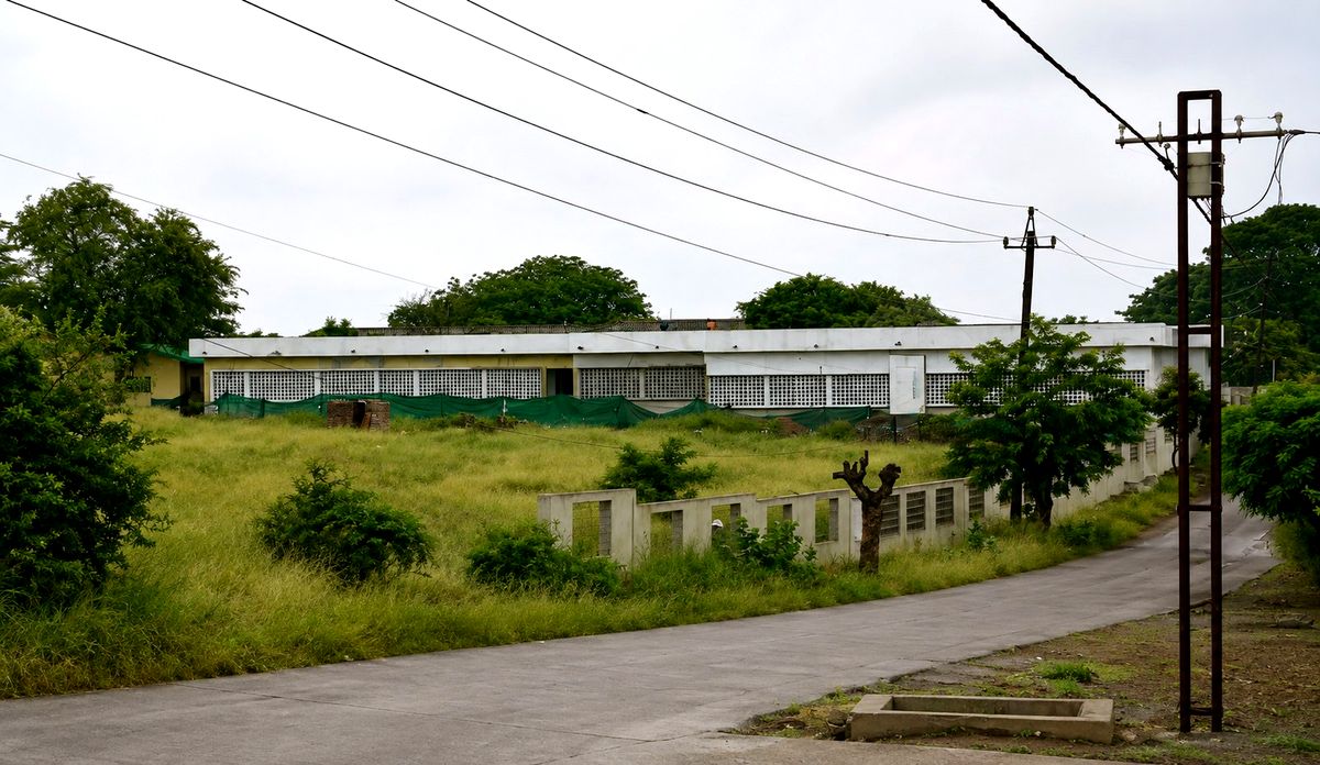 The Eagle View Academy school building and grounds